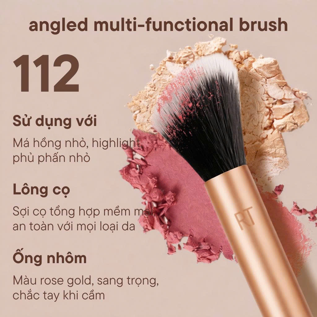 Cọ Đầu Vát Đa Năng RT Real Techniques Angled Multi-functional Brush R112